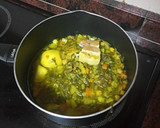 Foto del paso 6 de la receta: Potaje de acelgas con garbanzos y costilla para estudiantes