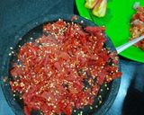 Foto langkah ke 4 dari resep Dendeng Batokok Pedas (Merah).
