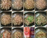 A picture of step 2 of Mushroom manchurian.