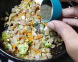 A picture of step 5 of Mix veg in Crepe Style Wrap.