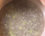 A picture of step 3 of Clean green noodle soup - vegan.
