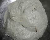 Foto langkah ke 10 dari resep Donat Fiber Creme Bunga Telang.