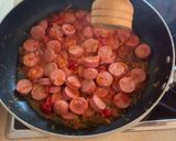 Foto del paso 3 de la receta: Col con salchichas