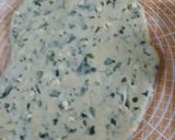 Foto langkah ke 4 dari resep Roti bayam keju/spinach cheese bread.
