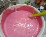 Foto langkah ke 3 dari resep Redvelvet Cake Tepung Beras.