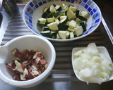 Foto del paso 4 de la receta: Sepia con pesto Vidalim Omega 3 y calabacín salteado