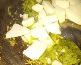 A picture of step 2 of Raw pumpkin halwa.