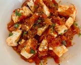 Φωτογραφία βήματος 2 της συνταγής 👩‍🍳Ντομάτες στο τηγάνι με ανθότυρο!💕