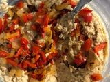 Hamburguesas de lentejas y garbanzos con vegetales