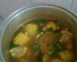 Foto langkah ke 4 dari resep Sayur asem kentang jagung.