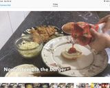 A picture of step 6 of Zinger burger recipe restaurant style.