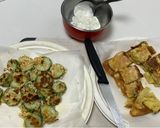 煎小黃瓜點心的食譜步驟5照片
