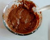 A picture of step 1 of Chocolate wheat flour pancake.