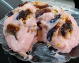 A picture of step 9 of Raspberry Custard.