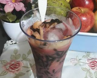 Cendol Cincau Hitam Yogert Chocopandan - Step 3