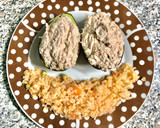 Foto del paso 3 de la receta: Aguacates rellenos 🥑