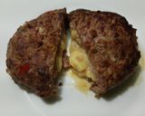 Foto del paso 6 de la receta: Hamburguesa rellena con queso