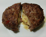 Foto del paso 6 de la receta: Hamburguesa rellena con queso