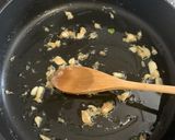 A picture of step 1 of Quinoa “Risotto” Mushrooms and Prawn.