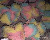 Foto langkah ke 5 dari resep Bolu Kukus pelangi dimatamu.