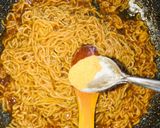 A picture of step 10 of Saucy Noodles.