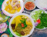 Hình bước làm 5 của món Miến Dong Gà Ta(Ức Gà) Nấu Với Măng Khô Đặc Sản Tây Bắc