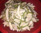 Hình bước làm 2 của món Canh chuối nấu ốc
