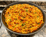 Foto del paso 7 de la receta: Spaghetti con berenjena y atún