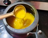 A picture of step 2 of Bihari Dal Pithi.