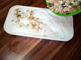 Granola ice cream