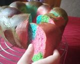 Színes koszorú kalács recept fázis 5 fotója