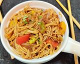 A picture of step 9 of Chowmein.