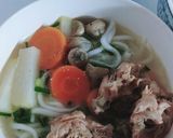 Hình bước làm 4 của món Bánh canh xương
