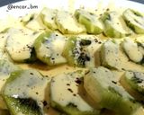 Foto del paso 5 de la receta: Kiwi con salsa de queso y mango