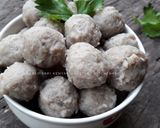 Foto langkah ke 7 dari resep Bakso Sapi Homemade (bs daging frozen bs fresh).