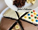 A picture of step 9 of Chocolate cake pizza.