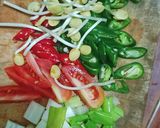 Foto langkah ke 5 dari resep Botok Tahu Tempe Tanpa Daun.