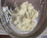 A picture of step 1 of Aloo pitika.