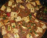 A picture of step 3 of Tofu/awara sauce.