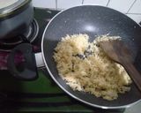 A picture of step 3 of Nariyal Ladoo.