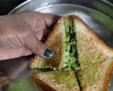 स्ट्रीट स्टाइल चिल्ली चीज़ सैंडविच रेसिपी चरण 4 फोटो
