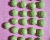 Foto langkah ke 6 dari resep Roti Pandan Talas Isi Srikaya.