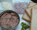 A picture of step 1 of Tuna Fish Sandwich.