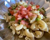 A picture of step 2 of Macaroni Salad.