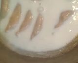 A picture of step 4 of Gujhiya in rabdi.