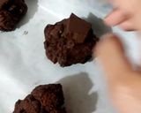A picture of step 12 of Double Chocolate Cookies.