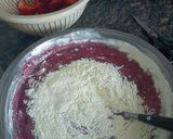 Foto del paso 1 de la receta: Pan de frutillas y arándanos 😃