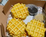 Foto langkah ke 9 dari resep American Waffle.