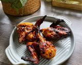 Gambar langkah 6 resipi Kepak Ayam Madu BBQ.