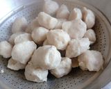 Foto langkah ke 8 dari resep 51. Bayam (Bakso Ayam) Homemade.